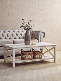 Heritage Ivory Rectangular Coffee Table