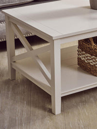 Heritage Ivory Rectangular Coffee Table