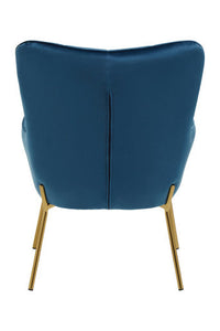 Stockholm Blue Velvet Chair