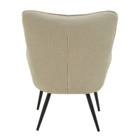 Stockholm Natural Fabric Armchair