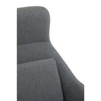 Stockholm Grey Fabric Chair