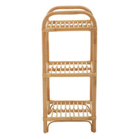 Mataram Natural Rattan Shelf Unit