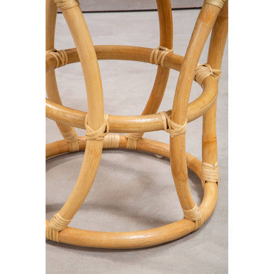 Mataram Small Natural Rattan Table