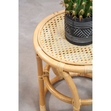 Mataram Small Natural Rattan Table