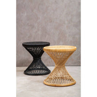 Mataram Black Finish Twisted Table