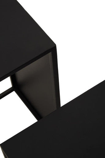Avento Set Of Three Rectangular Side Tables