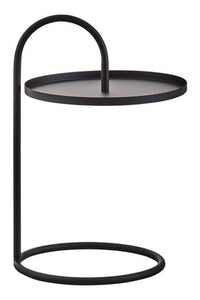 Trosa Black Hanging Top Side Table