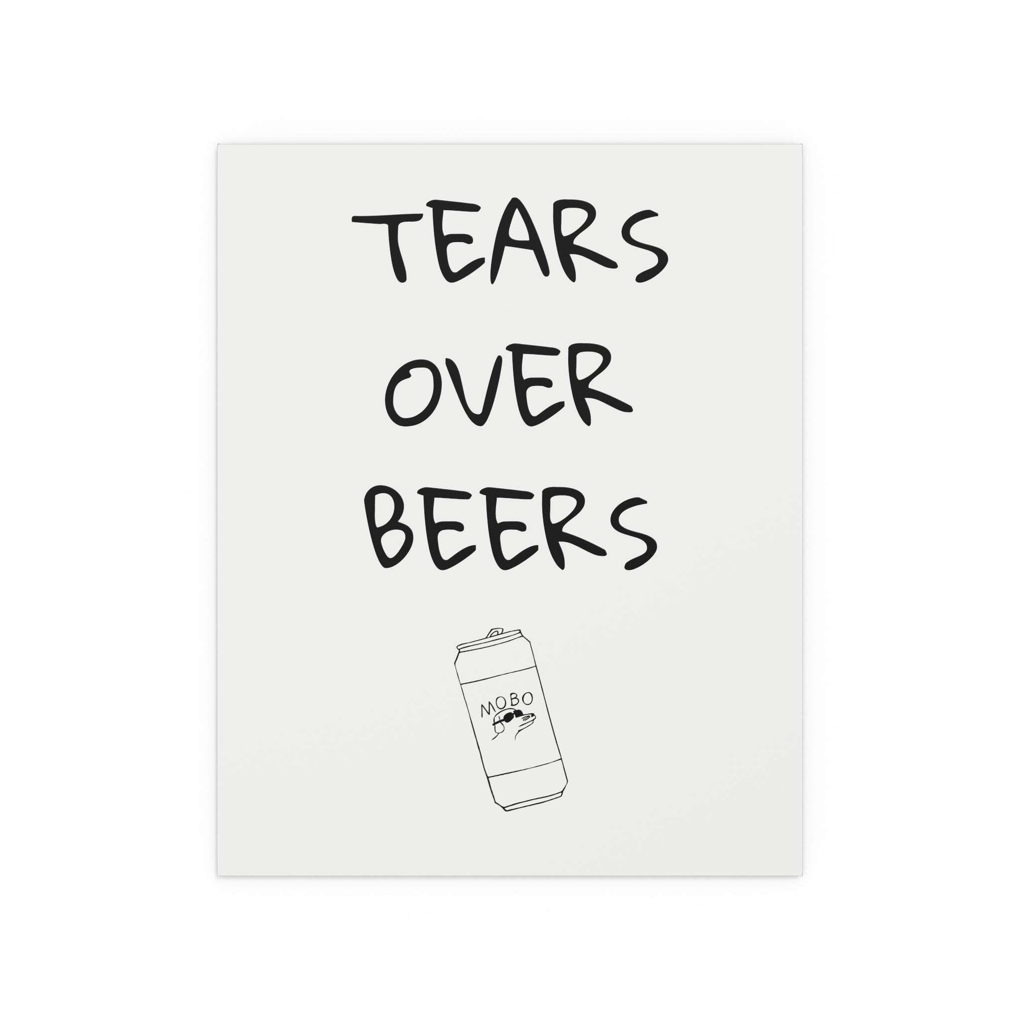 Modern Baseball - Tears Over Beers Print