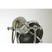 Industrial Revolution Matt Black Floor Lamp