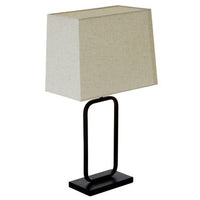 Lucas Natural and Black Table Lamp
