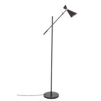 Linox Black And Gold Floor Lamp
