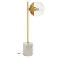 Revive Gold Finish Metal Table Lamp