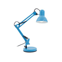Jenna Blue Metal Desk Lamp
