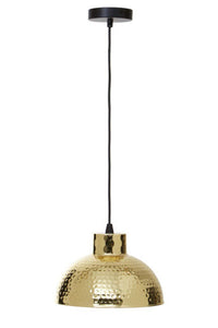 New Foundry Gold Finish Pendant light