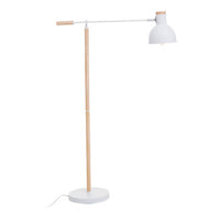 Stockholm Matte White Floor Lamp