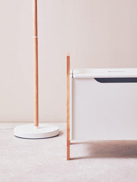 Stockholm Matte White Floor Lamp