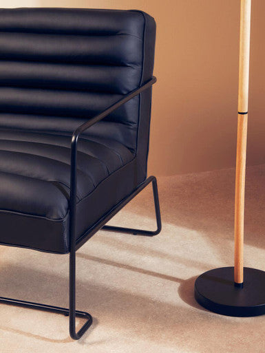 Stockholm Matte Black Floor Lamp