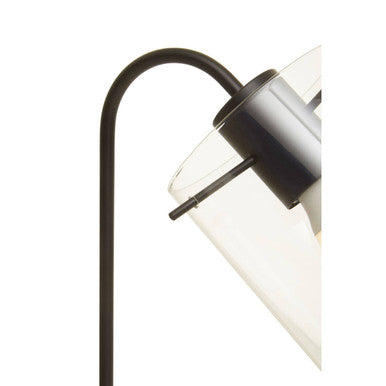 Stockholm Matte Black Curved Table Lamp