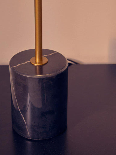 Revive Small Gold Finish Metal Table Lamp
