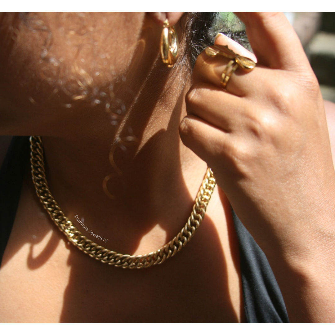 Chunky Luxe Link ‘Regal’ Chain - Gold/Silver
