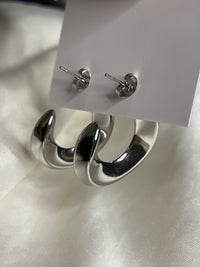 Silver ‘Celine’ Hoops