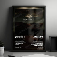 Underoath "Define The Great Line" Album Cover Poster - with Complete Tracklist