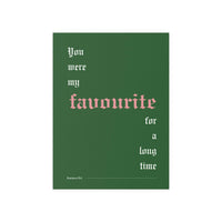 Fontaines DC - Favourite (Green)