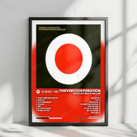 Thievery Corporation "The Richest Man in Babylon" Album Cover Poster - with Complete Tracklist