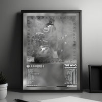 The Who "Quadrophenia" Album Cover Poster - with Complete Tracklist