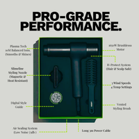 Pro Smart Hair Dryer and Styler Bundle | Diffuser + Dryer | Heist 3.0