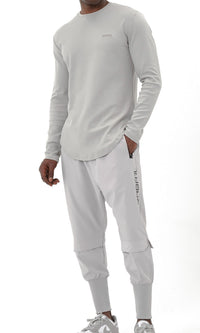 QL Pantalon Cross Over in Grey