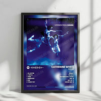 Catherine Wheel "Chrome" Album Cover Poster - with Complete Tracklist