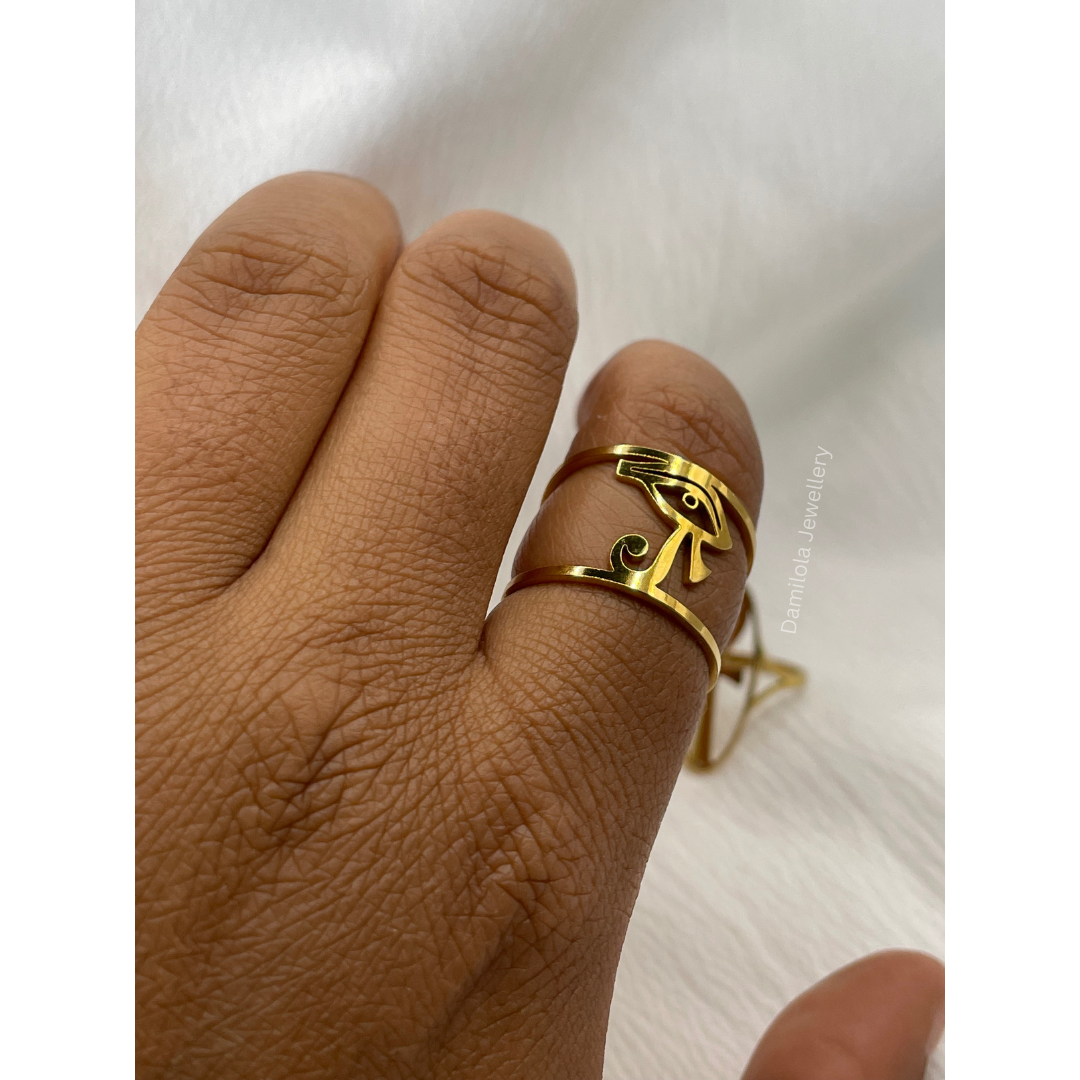 Eye of Horus Ring