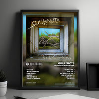 Guillemots "Through the Windowpane" Album Cover Poster - with Complete Tracklist