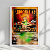 Yelawolf "Radioactive" Album Cover Poster - with Complete Tracklist