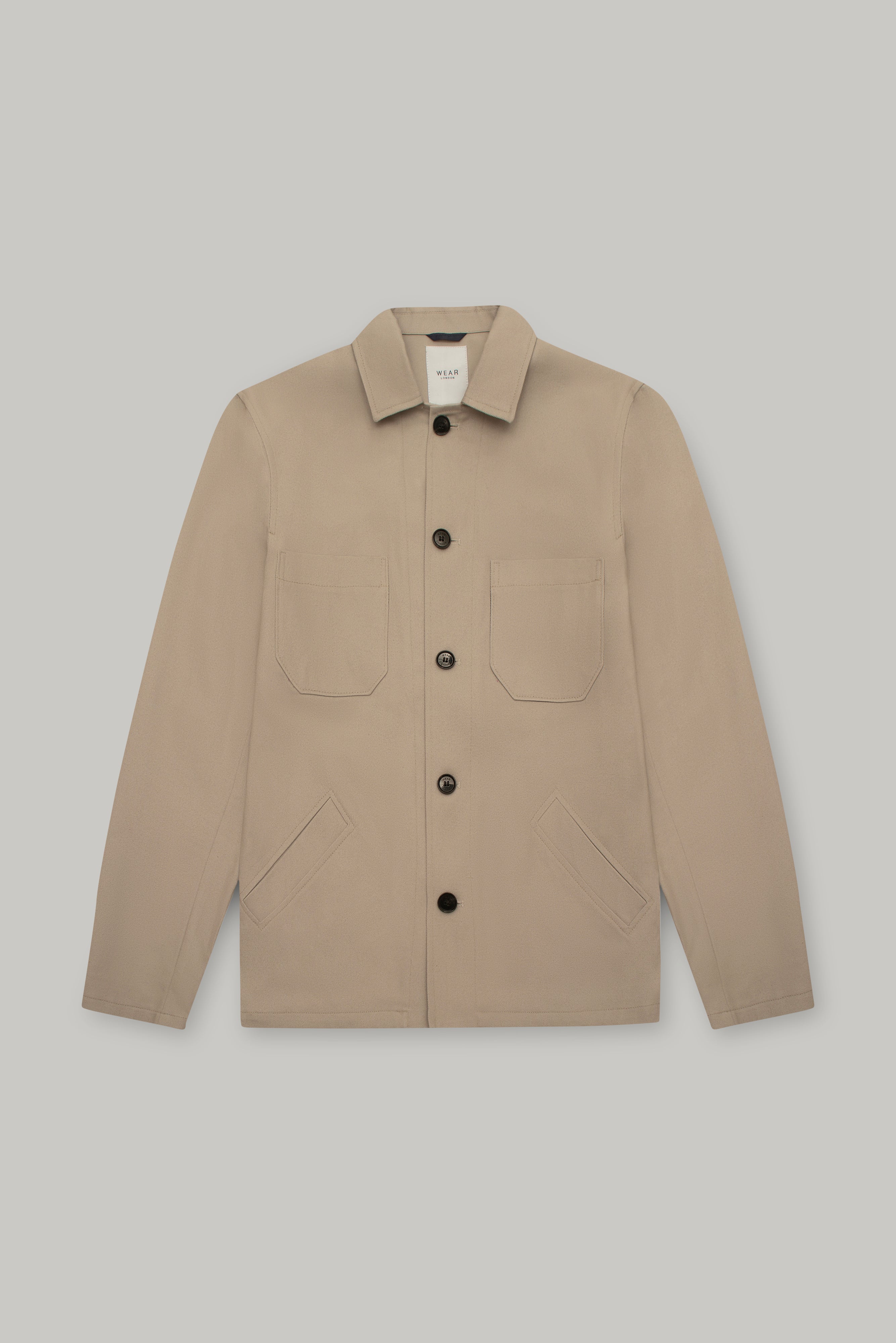 Marchant Unlined Shacket - Showerproof Putty