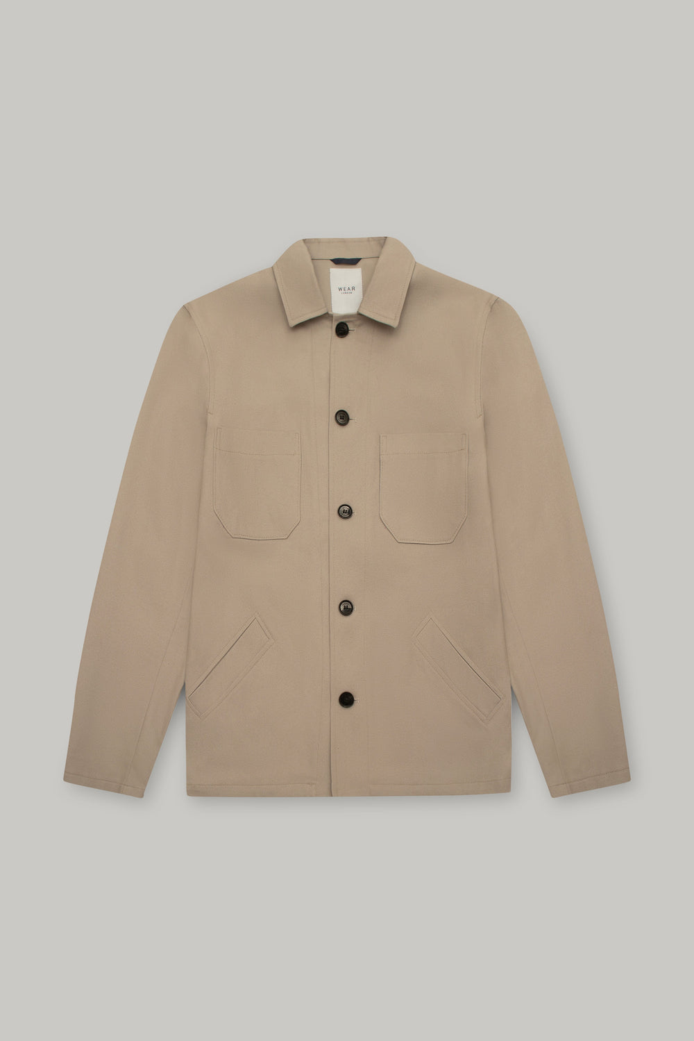 Marchant Unlined Shacket - Showerproof Putty