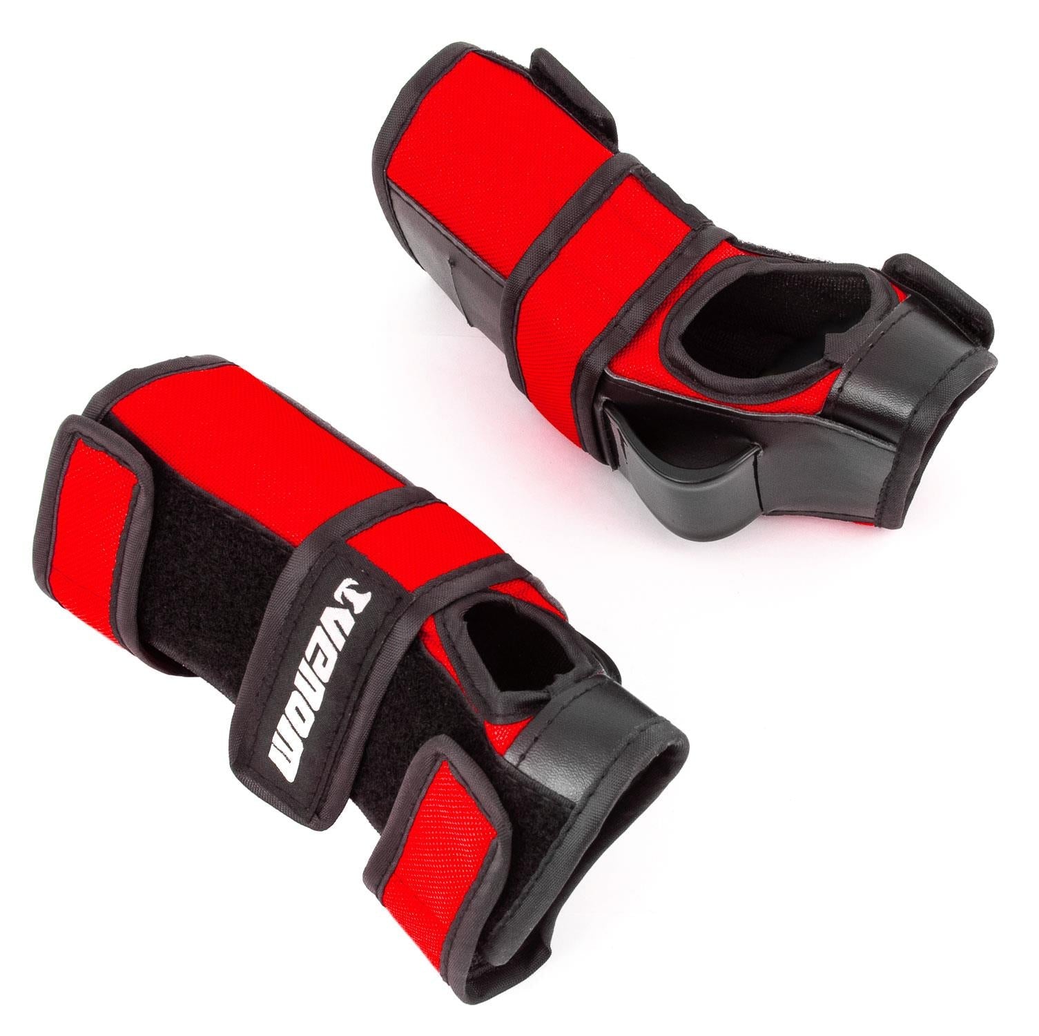 Venom Triple Knee/Elbow/Wrist Pad Set - Red Black