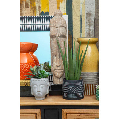 Fiori Buddha Pot Mixed Succulent