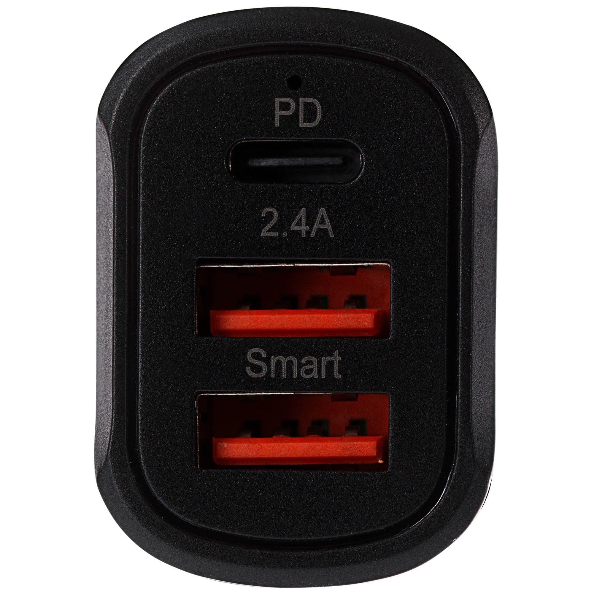 Maplin 2x USB-A / 1x USB-C Power Delivery High Speed USB Car Charger