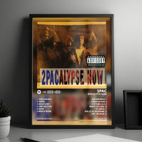 2Pac "Strictly 4 My N.I.G.G.A.Z." Album Cover Poster - with Complete Tracklist