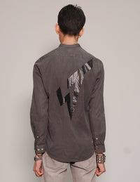'Saint' Dark Grey Shirt