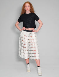 Parachute Skirt - White