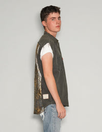 Levi's Denim Vest Party Back