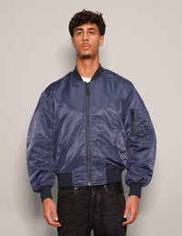 MA-1 Light Weight Bomber Jacket in Blue