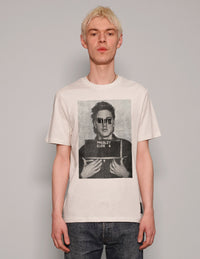 'The King' T-Shirt in Ecru
