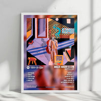Mild High Club "Skiptracing" Album Cover Poster - with Complete Tracklist