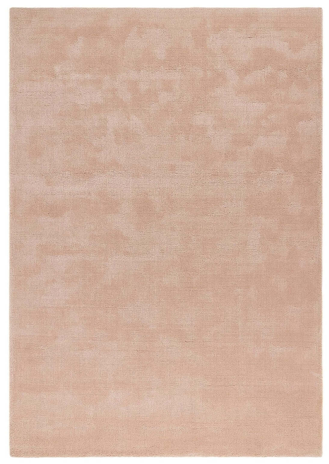 Hush Coral Pink Luxury Handcrafted Rug