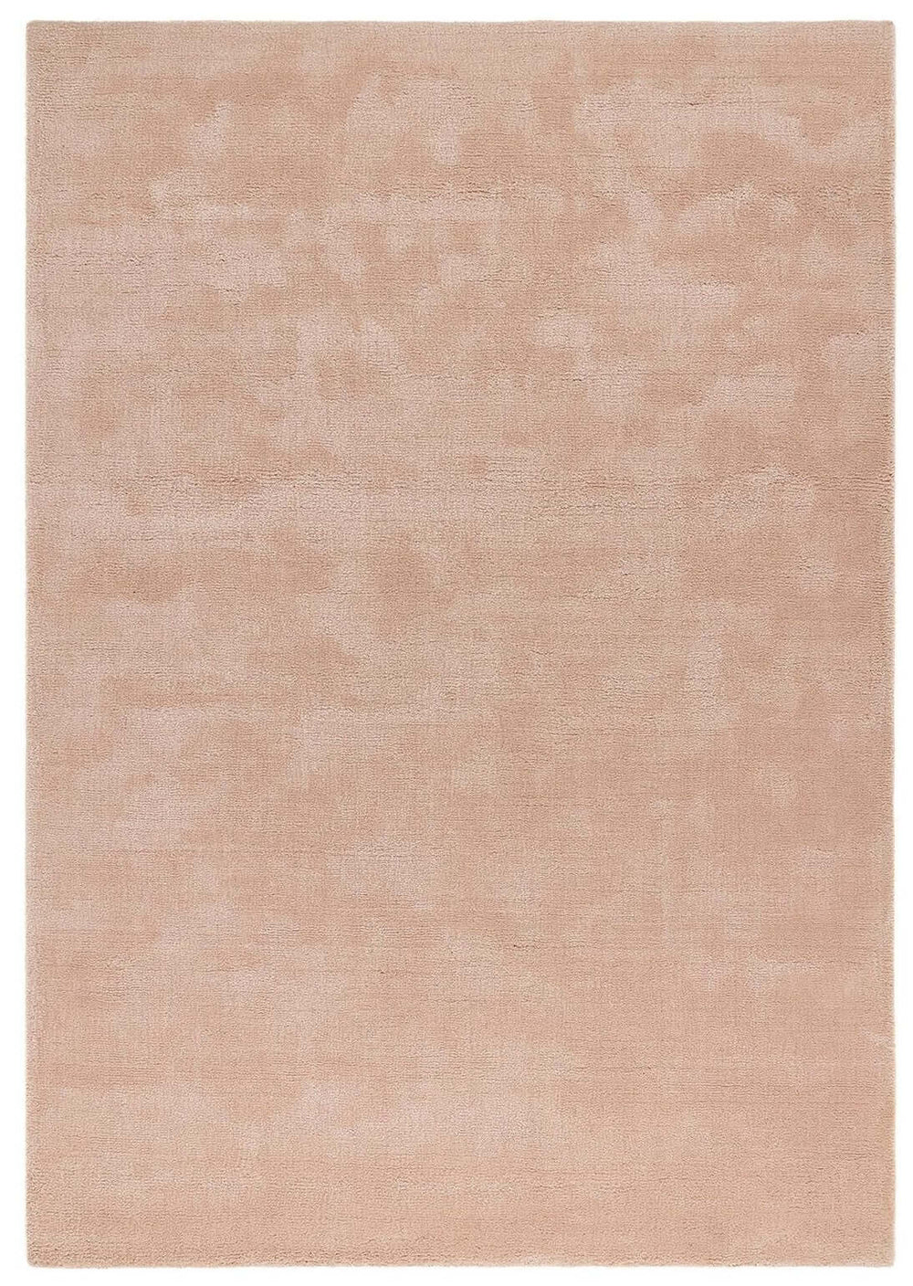 Hush Coral Pink Luxury Handcrafted Rug
