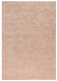 Hush Coral Pink Luxury Handcrafted Rug